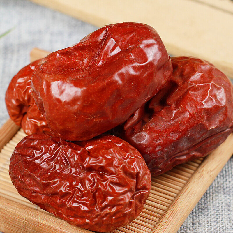 50g / 250g Jujube Meat Thick and Sweet Organic Chinese Dazao Herbal Tea 大枣 红枣