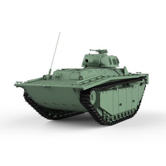SSMODEL SS100548 1/100 Military Model Kit US LVT(A)-4 LIGHT TANK