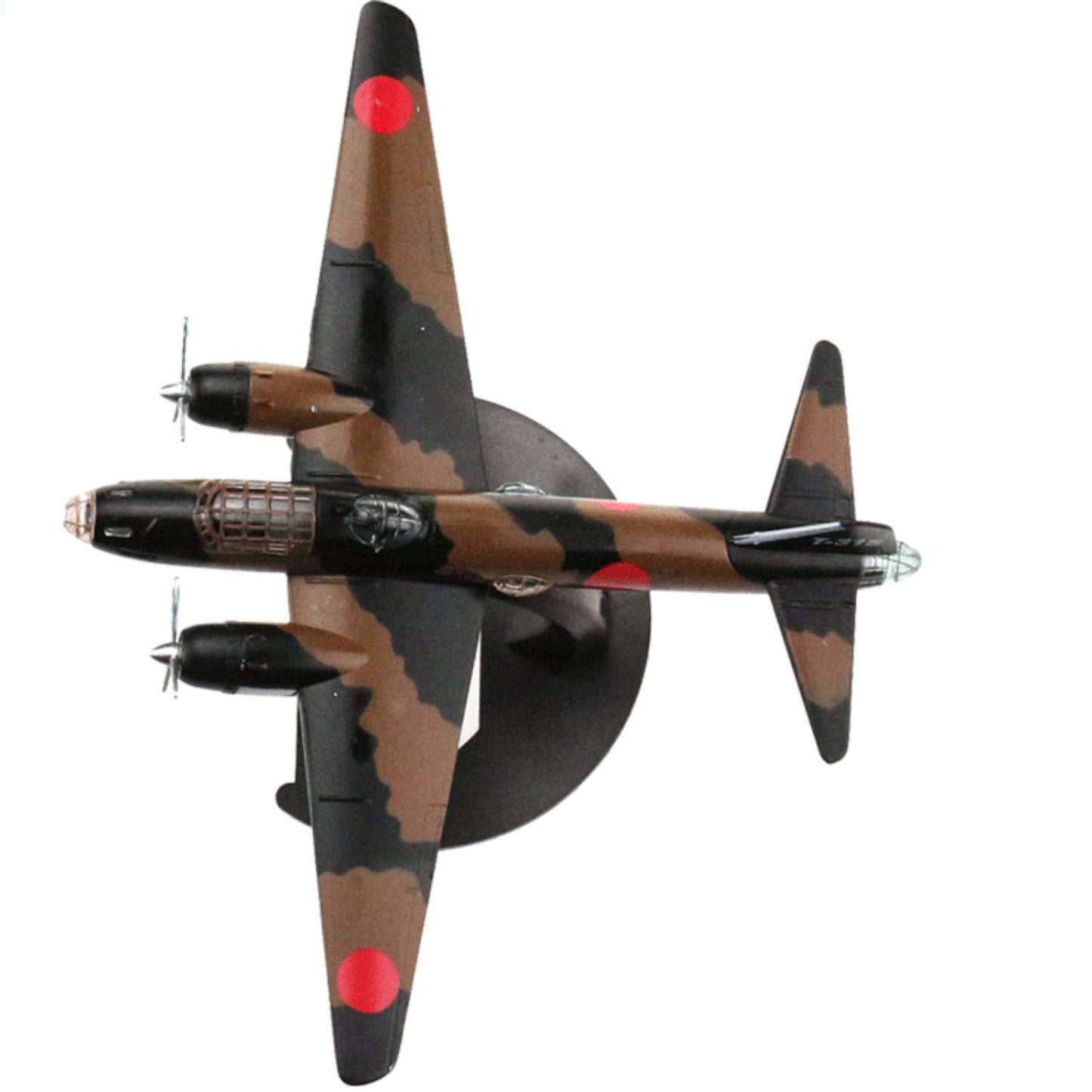 17cm Alloy 1/144 Scale WWII G4M Betty Bomber Airplane Model Toys Gift Decor