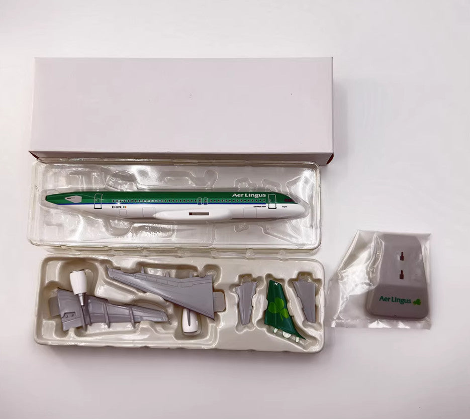 1:200 Hogan Aer Lingus AIRBUS A320 Passenger Airplane ABS Plastic Aircraft Model