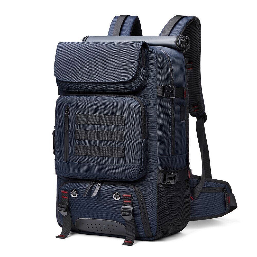 60L backpack Men Mountaineering bag Laptop Backpack Backpack Shoe bag