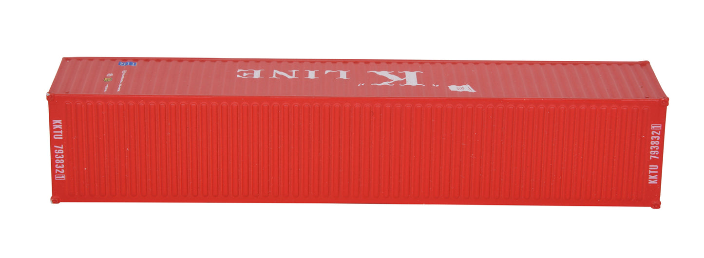 1:87 K-LINE 40GP Metal Shipping Container Model Toy Home Office Decor Gift