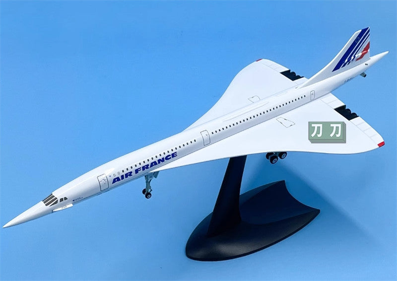 1/200 Air France Concorde Aircraft F-BVFC Alloy Aircraft Finished Model Decor