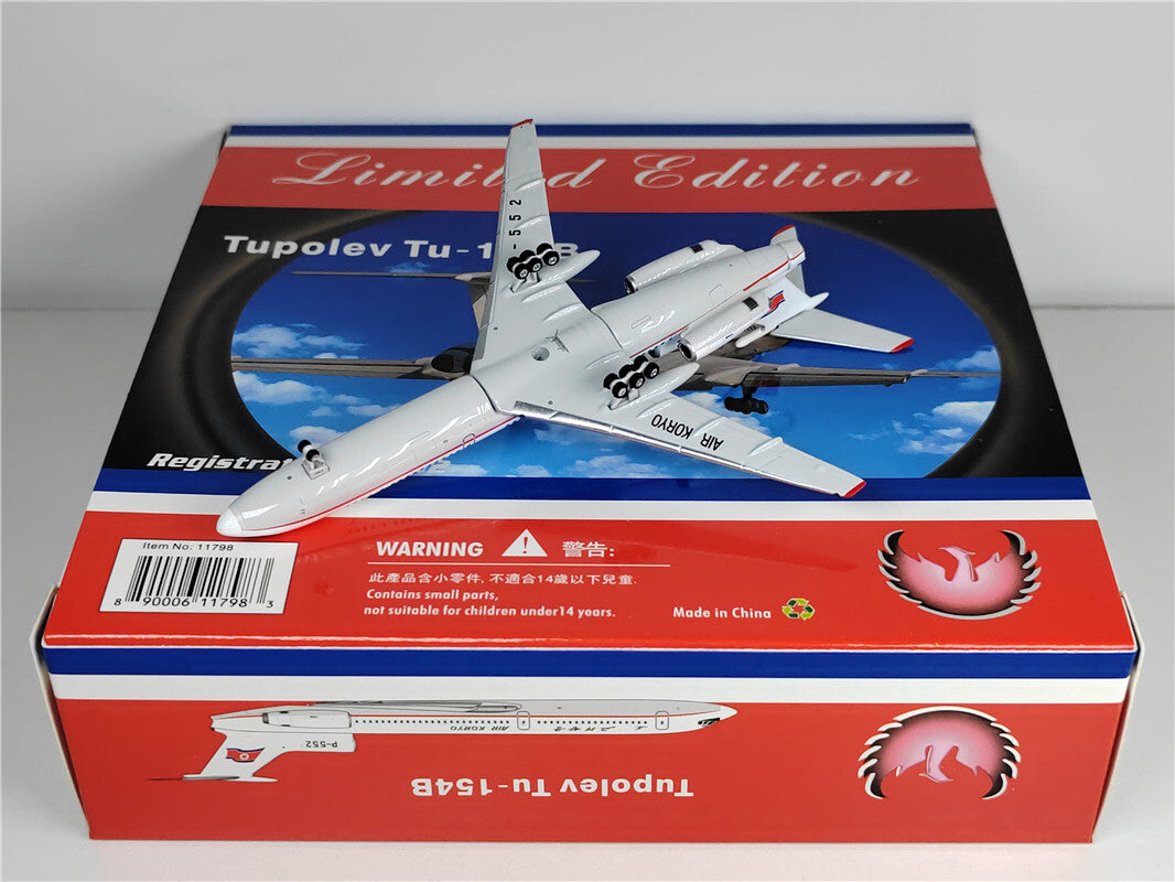 1:400 Phoenix AIR KOPYO Tupolev TU-154B Airplane Diecast Aircraft Plane Model