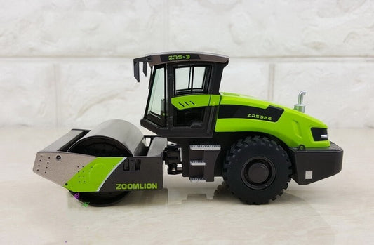 1:50 ZOOMLION ZRS326 HYDRAULIC SINGLE-DRUM VIBRATORY ROAD ROLLER Diecast Model