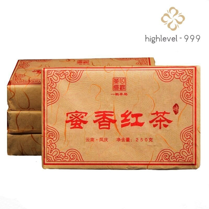 250g Fengqing Dian Hong Golden Buds Dianhong Dian Hong Yunnan Black Tea Brick