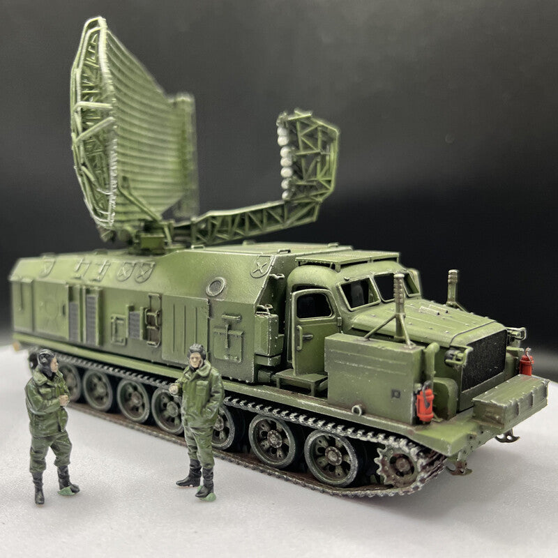 1:72 AM Long Track S-band Search Radar Vehicle Resin Military Truck Model