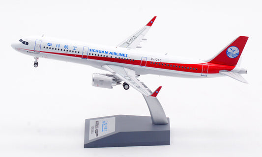 1:200 Aviation SICHUAN AIRLINES AIRBUS A321neo Passenger Airplane Diecast Model