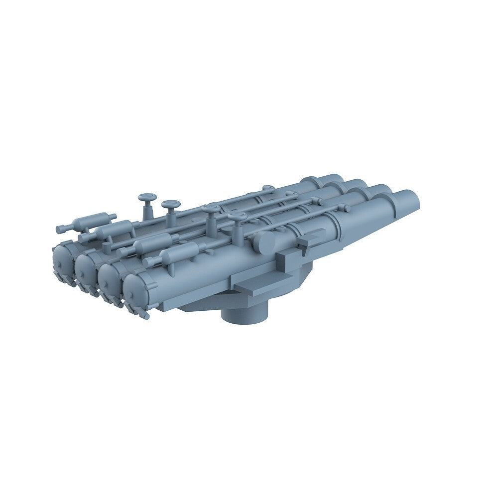 Yao's Studio LYCG350358 1/350 Model Upgrade Parts Royal Navy Torpedo Launcher