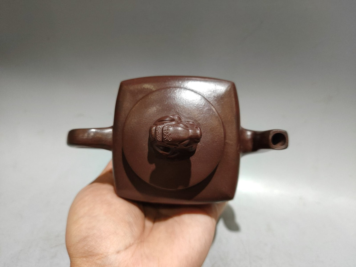 Chinese Yixing Zisha Clay Handmade Exquisite Dragon&Phoenix Teapot 31236