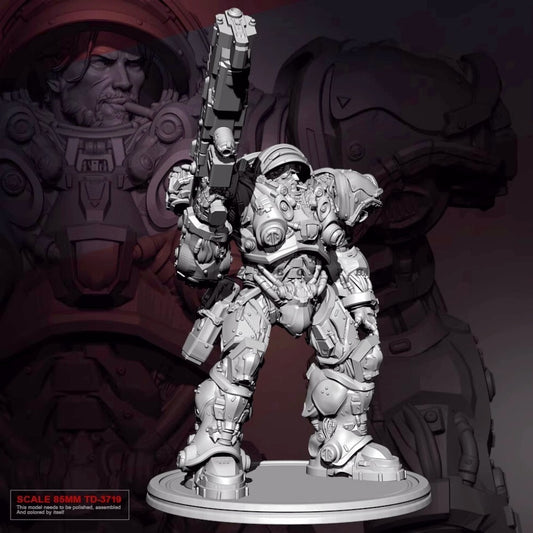 1/24 76mm Resin Figure Model Star Terran Aircraft Armor unassembled unpainted