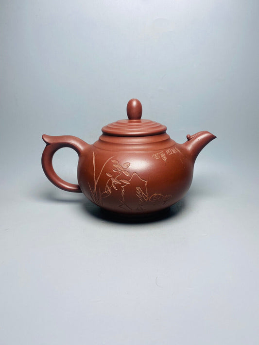 Chinese Yixing Zisha Clay Handmade Exquisite Teapot(天际 底款:毛国强)