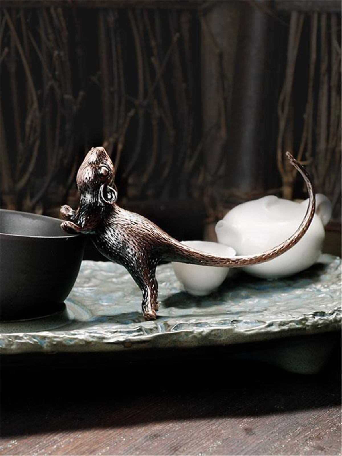 Mouse Shaped Incense Holder Desktop Ornaments Incense Burner