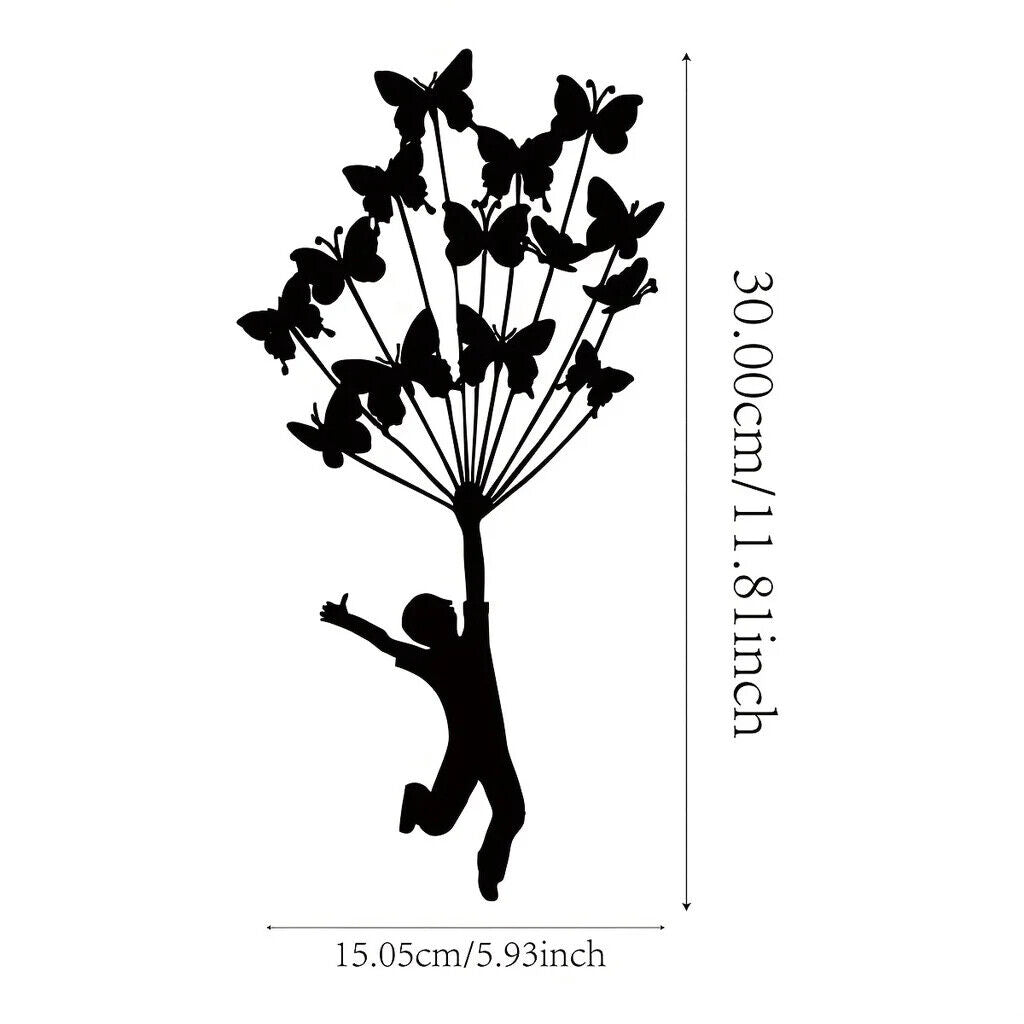 1pc Butterfly Theme Decor, Wall Art Decorations, Indoor Living Room Classic Room