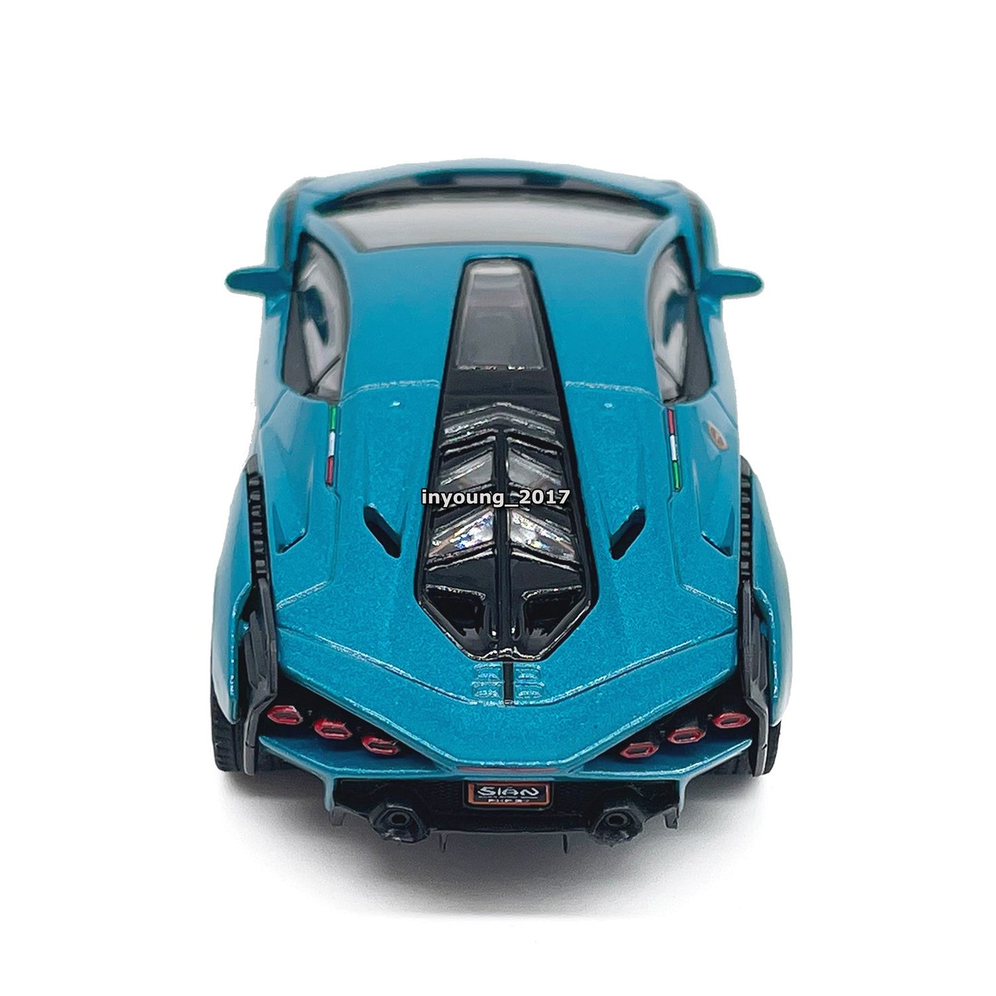 1/64 Lamborghini Sian FKP 37 Model Toy Car Diecast Toy Vehicle Kids Adults Blue
