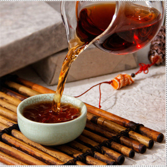 200g Aged Pu-erh Tea China Yunnan Tea Cooked Puerh Red Tea Green Food Black Tea