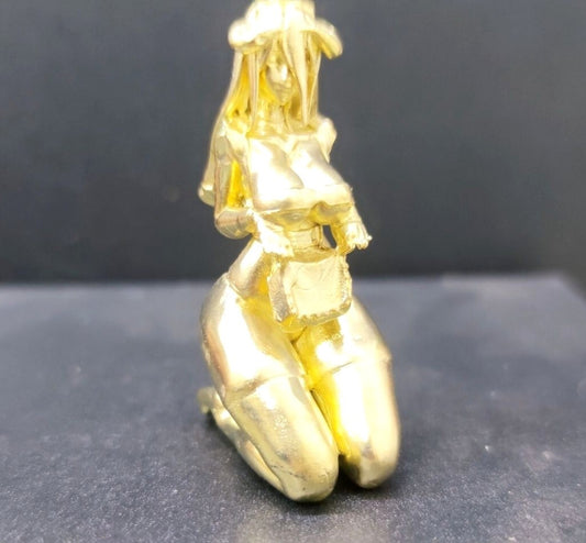 Brass Hot Sexy Bride Girl Statue Art Beauty Model Figurine Decor Artworks Decor