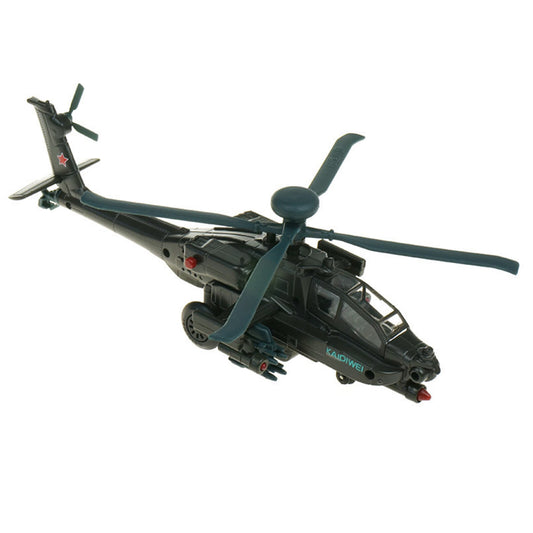 1:64 Armed Helicopter Plane For Apache Military Aviation Alloy Model AH-64D