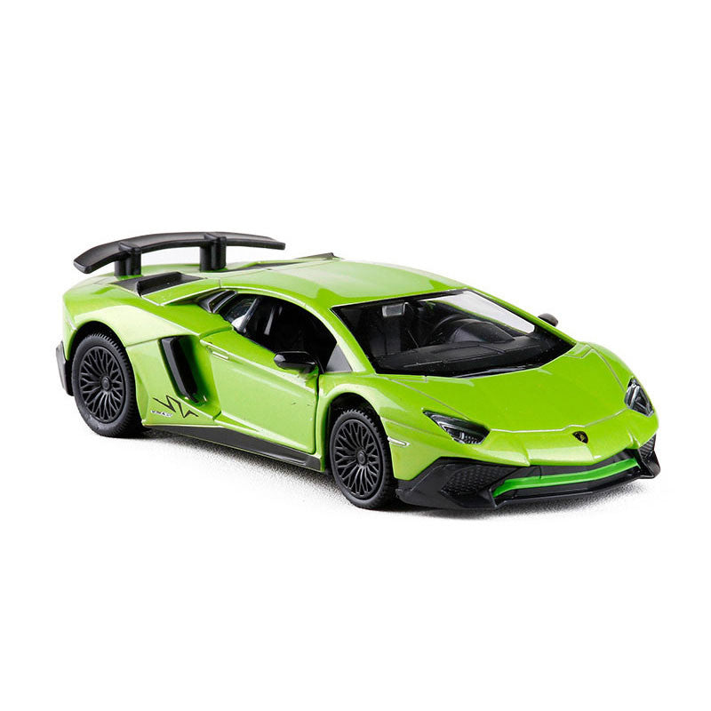 1/36 Lamborghini Aventador LP750-4 SV Model Car Diecast Toy Cars for Boys Kids