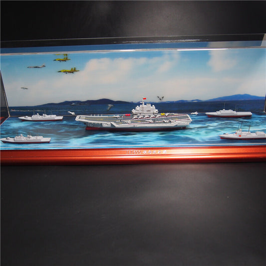 1/1600 China Liaoning Aircraft Carrier Battle Group Alloy Model