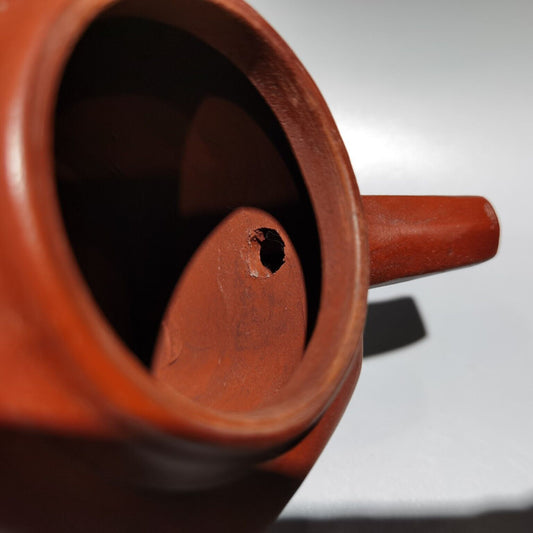 vintage chinese yixing purple clay teapot zisha ceremony carving collectible art