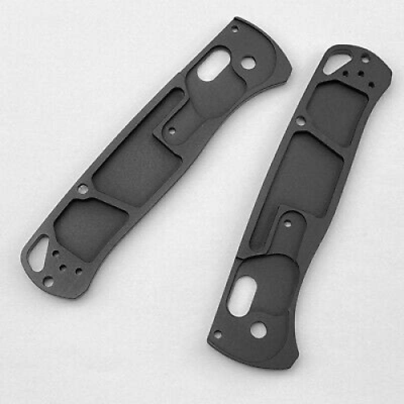 1 Pair Aluminum Alloy Made DIY Handle Scales for Benchmade Bugout 535