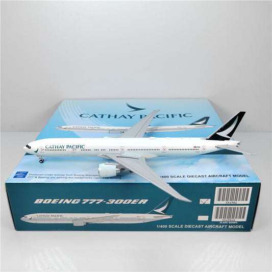 1:400 JC Wings CATHAY PACIFIC BOEING B777-300ER Airplane Diecast Aircraft Model