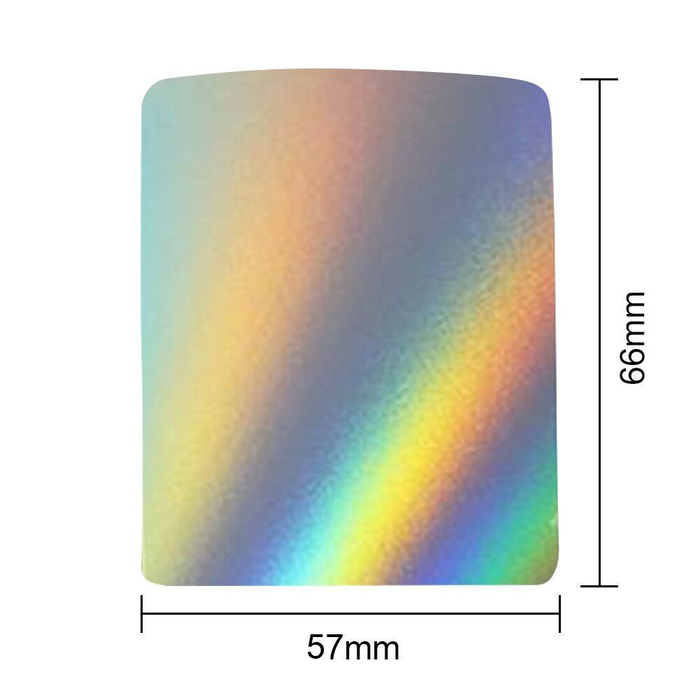 1PC Scooter Skateboard License Plate Mudguard Reflective Sticker Tape Accessory