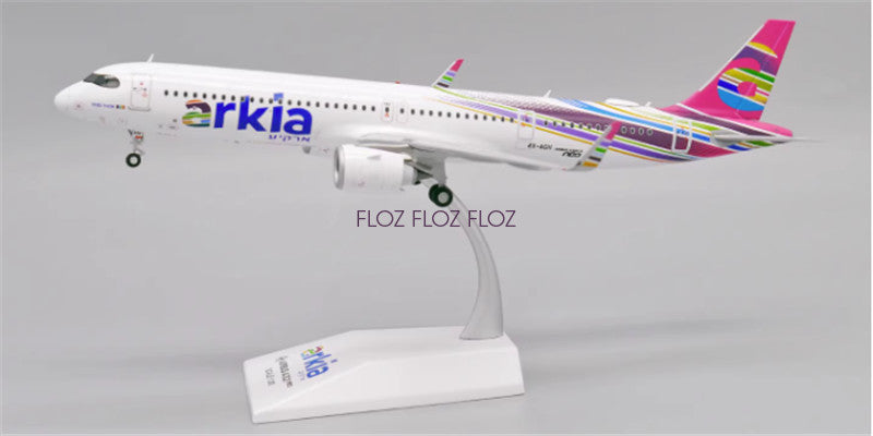JC Wings Arkia for Airbus A321NEO 4X-AGH 1:200 Aircraft Pre-built Model