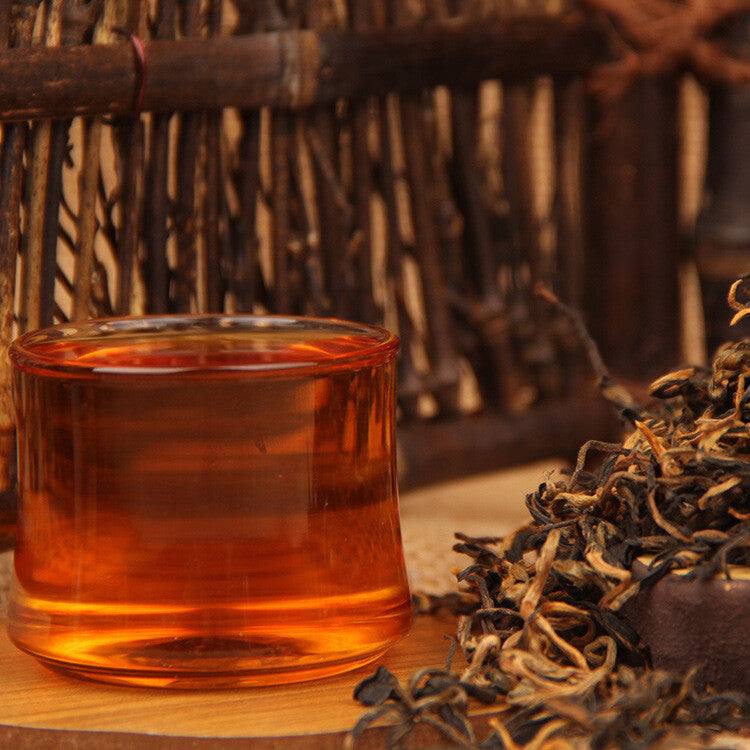 Yunnan Black Tea Loose Leaf Dianhong Tea Red From Ancient Tea Tree 80g