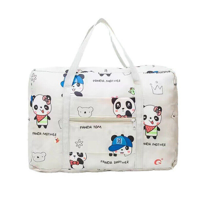Folding Printing Duffle Gym Bag Sports Travel Luggage Handbag Tote Shoulder Bag
