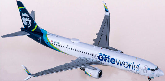 1:400 Geminijets Alaska Airlines B737-900ER Passenger Airplane Diecast Model