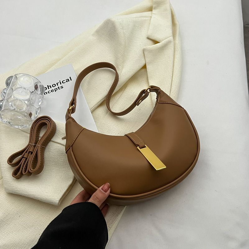 Shoulder Messenger Bag Handbags Vintage Leather Crossbody Bags Zipper Purse 1 PC