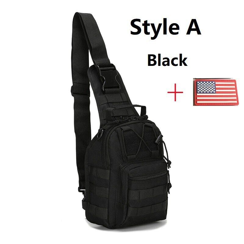 Military Tactical Pack Backpack Army Bag Hiking Travelling Backpacks Chest Bags