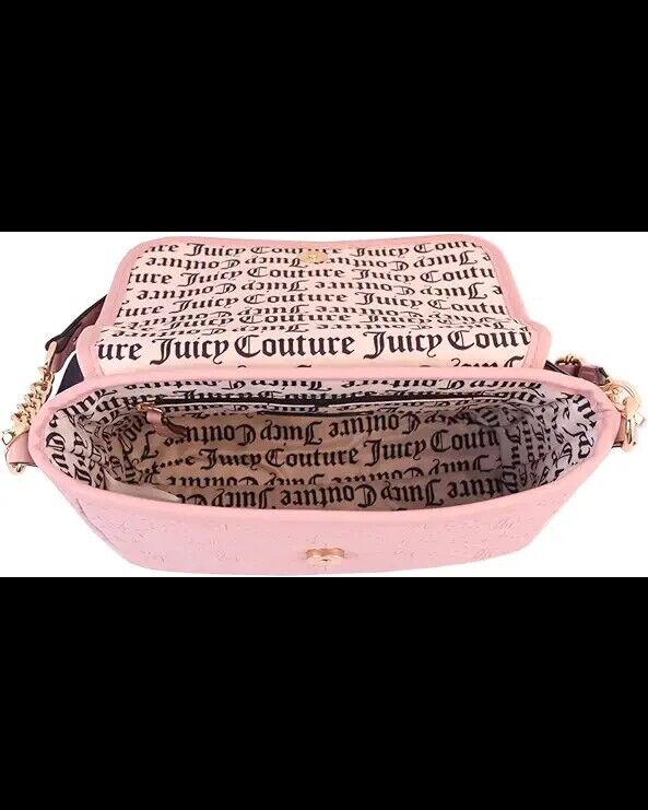 New! Juicy Couture Charm I’m Sure Crossbody Bag Dusty Blush Women's Bag Gift