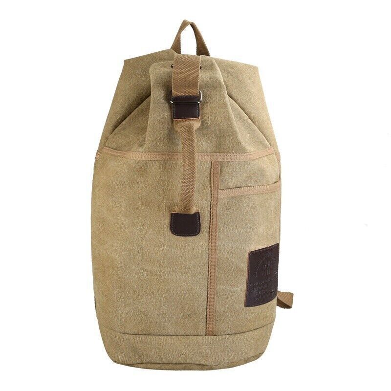Men's Bag Sports Bag Canvas Backpacks School Bag Hiking Travel Backpacks