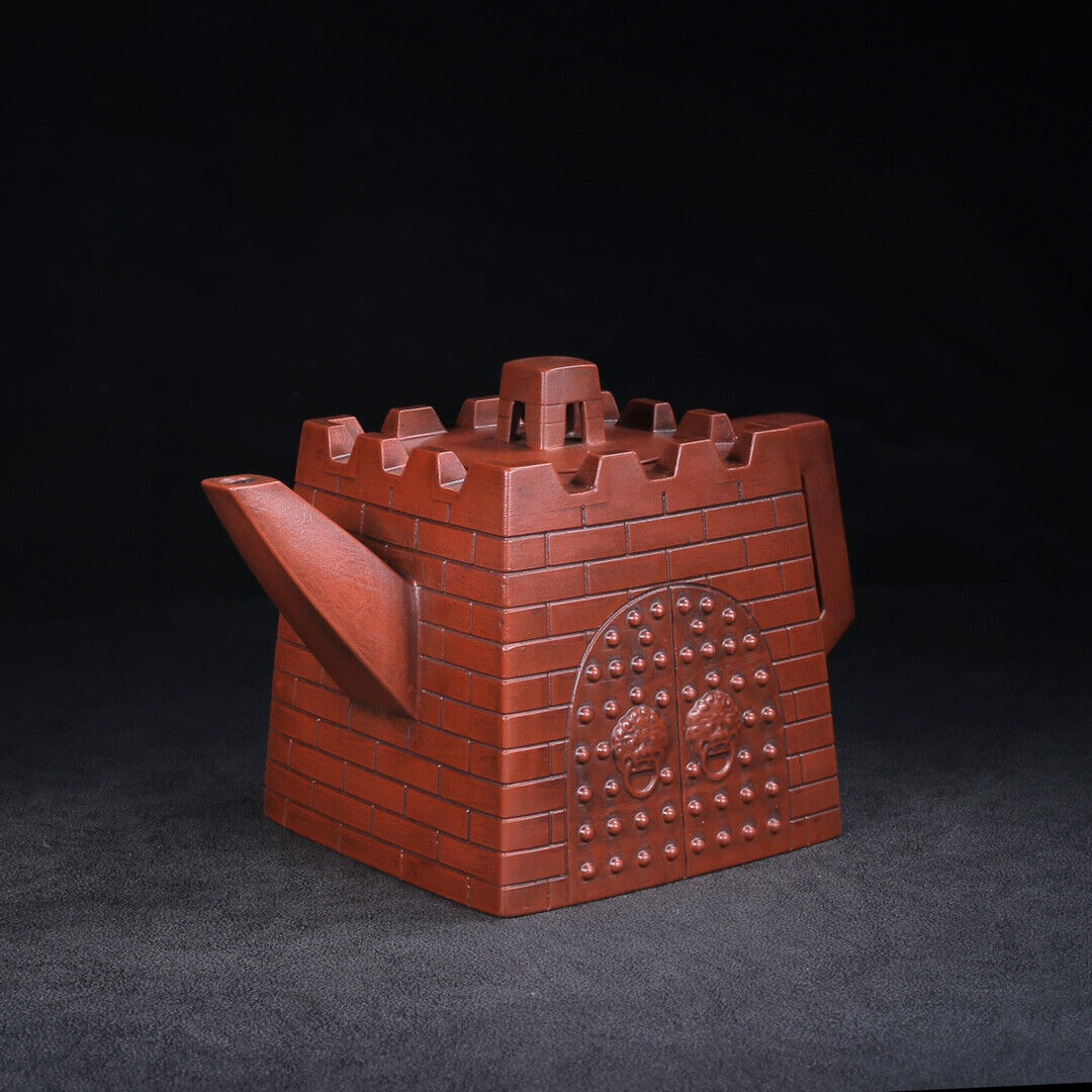 Chinese Yixing Zisha Clay Handmade Exquisite Teapot (长城 底款:徐汉棠)