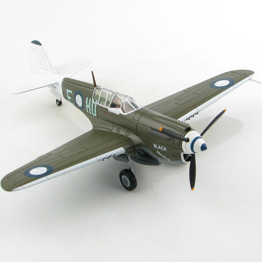 HM P-40N "Black Magic" HU-E, 78 Sqn., RAAF, Morotai 1/72 diecast plane model