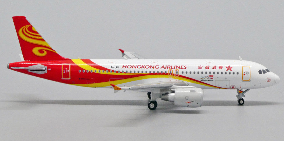 1:400 JC Wings HONGKONG AIRLINES AIRBUS A320 Passenger Airplane Diecast Model