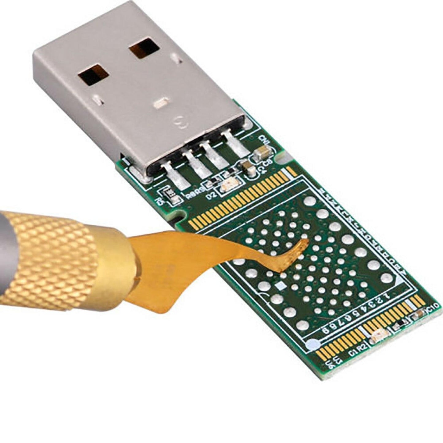 Titanium Alloy Handle CPU NAND Baseband Scraper IC PCB BGA Chip Remover