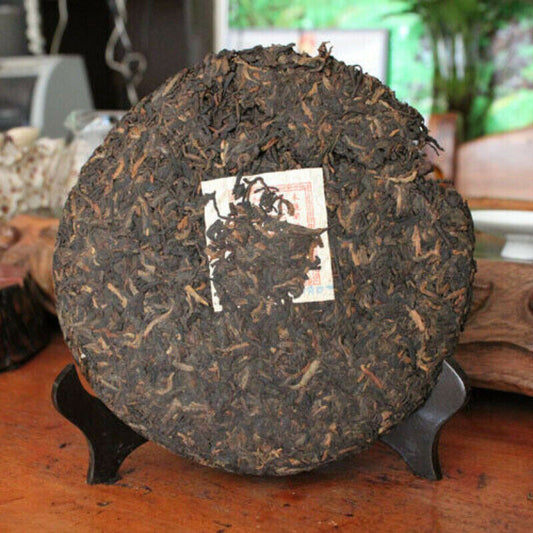 357g Yunnan Pu-Erh Ripe Tea Cake Premium Old Pu'er Tea Healthy Black Tea