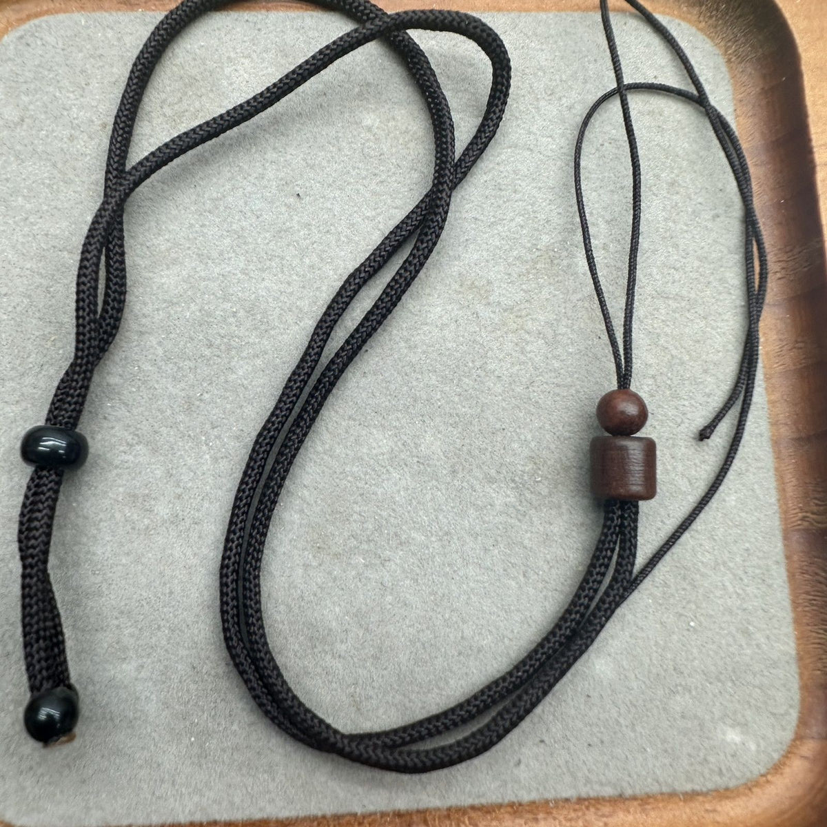Natural Carved Formless Buddha Pendant Small Amulet Necklace Spiritual Accessory