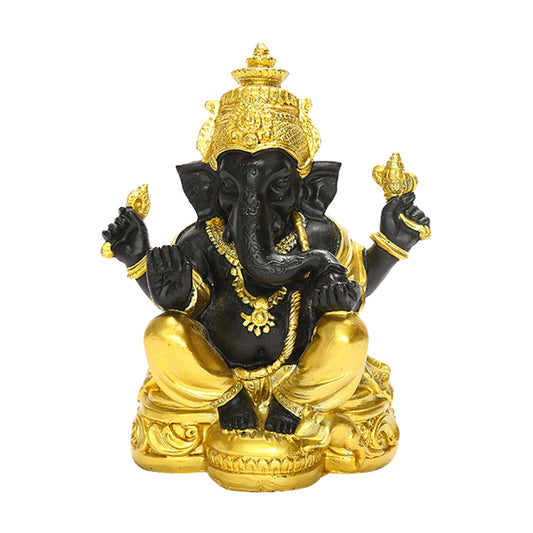 Figurine India Buddha Statue Home Porch Decor for Car Dashboard