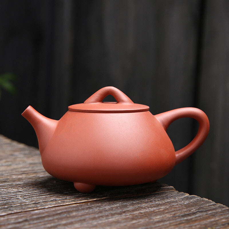 250ML Raw Ore Yixing Zisha Pottery Handmade Shipiao Pots Tea Pot Teapot