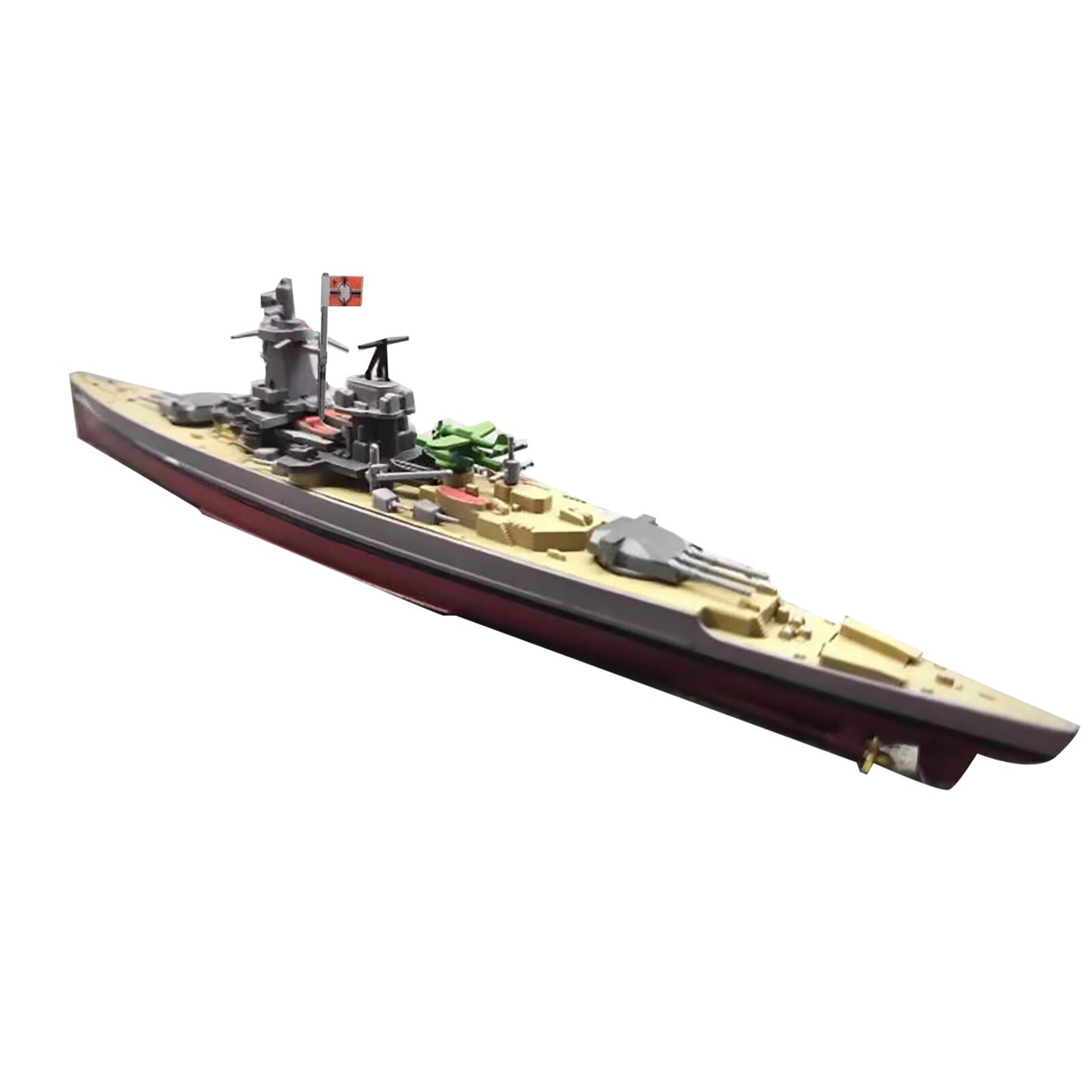 1/1000 Scale Diecast Alloy WWII German Navy Admiral Graf Spee Battleship Model