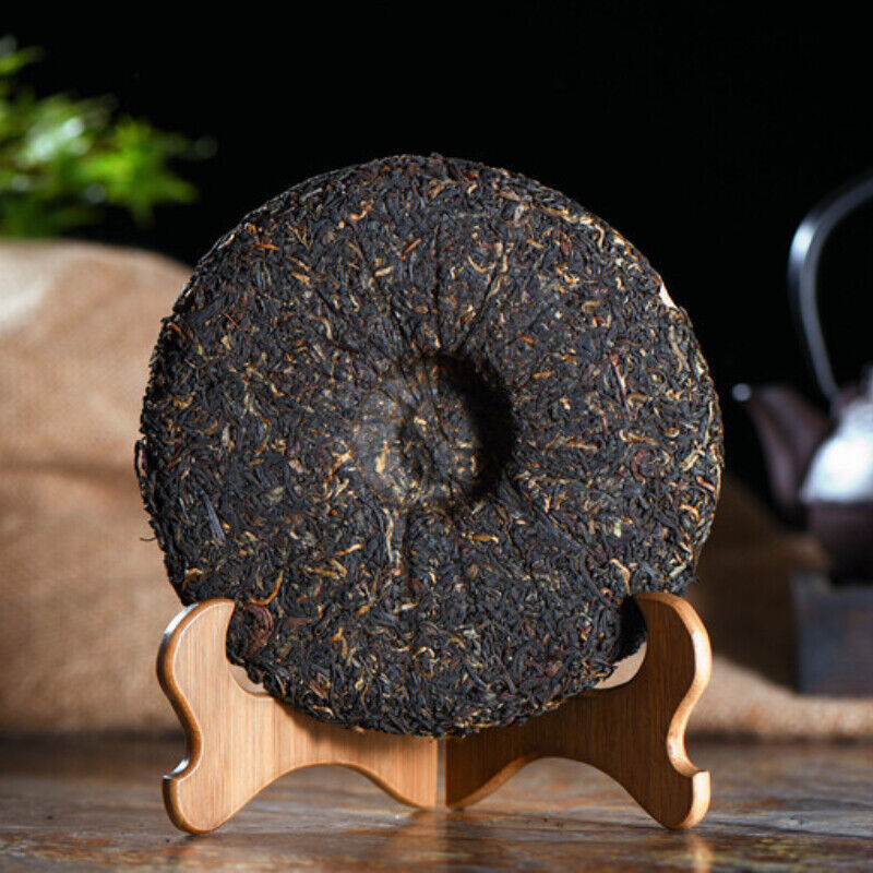 Top-Grade Yunnan Dian Hong Pu-Erh Tea Cake Spring Pu'er Black Tea Gift Tea 357g