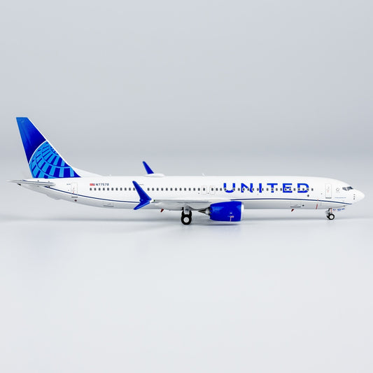 1:400 NG Models United Airlines Plane B737 MAX 9 Airplane Diecast Aircraft Model
