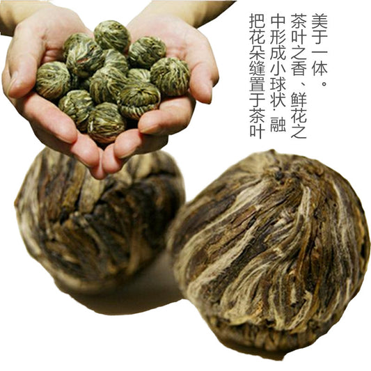 Chinese Blooming Tea Flowers - 16 Pcs Individually Sealed Flowering Tea Balls