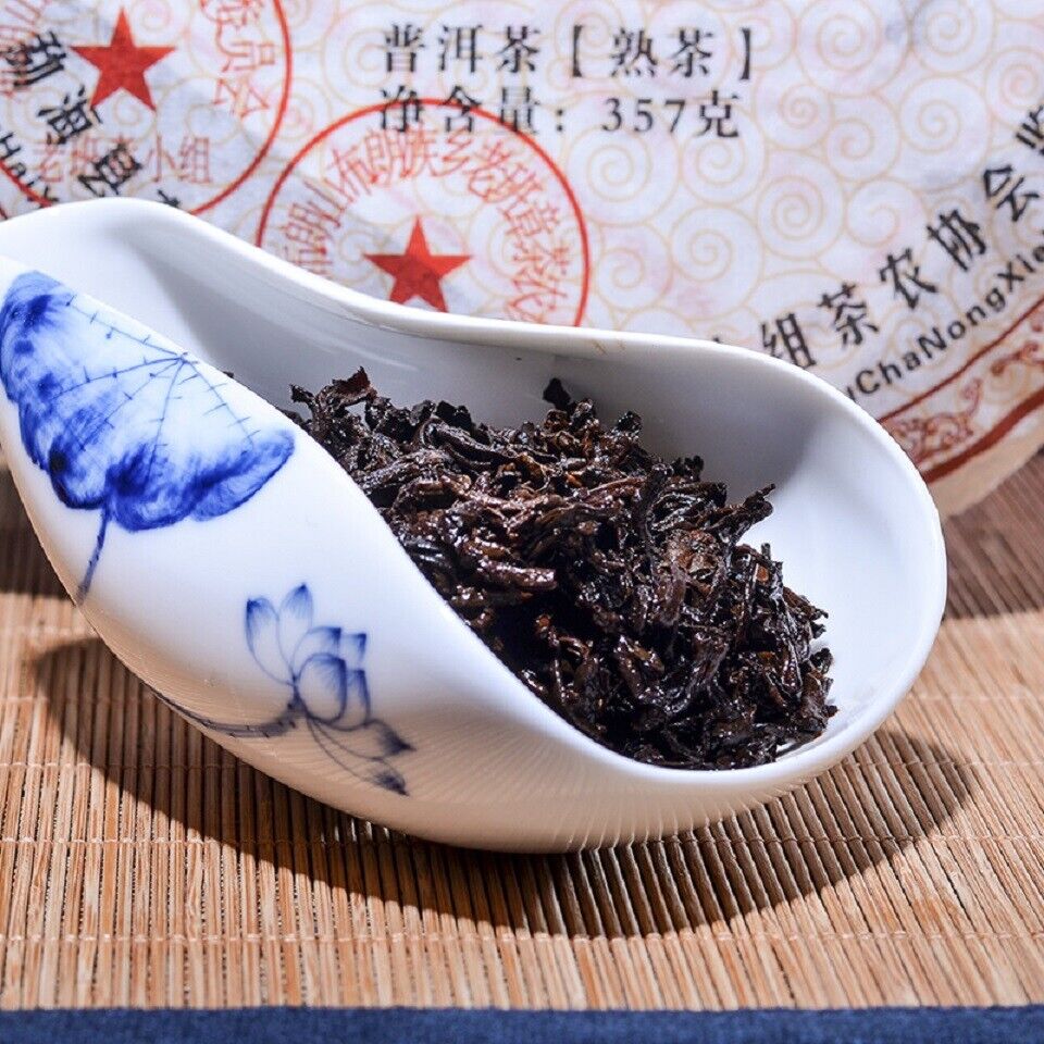 The First Village Lao Ban Zhang * Menghai Pu-erh Tea Cake 2008 357g Ripe Puer