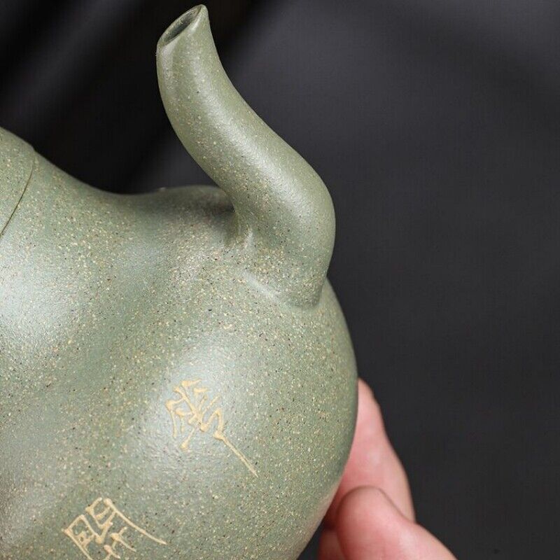 peony flower carved tea pot master handmade original ore yixing zisha clay 240ml